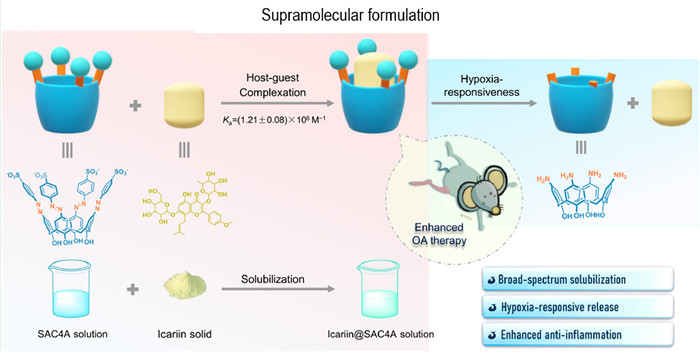 A Supramolecular Formulation Of Icariin Sulfonatoazocalixarene For