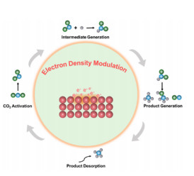 Effects of Electron Density Variation of Active Sites in CO 2 ...